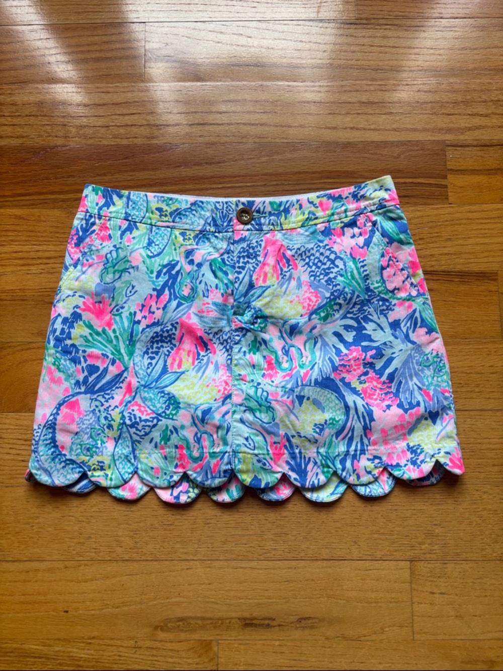 Mermaid’s Cover Lilly Pulitzer Skort Size 0